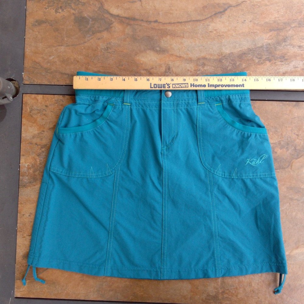 KUHL Durango Women’s Athletic Cargo Skort Skirt Quick Dry UPF 40 Size 2 - Picture 10 of 10